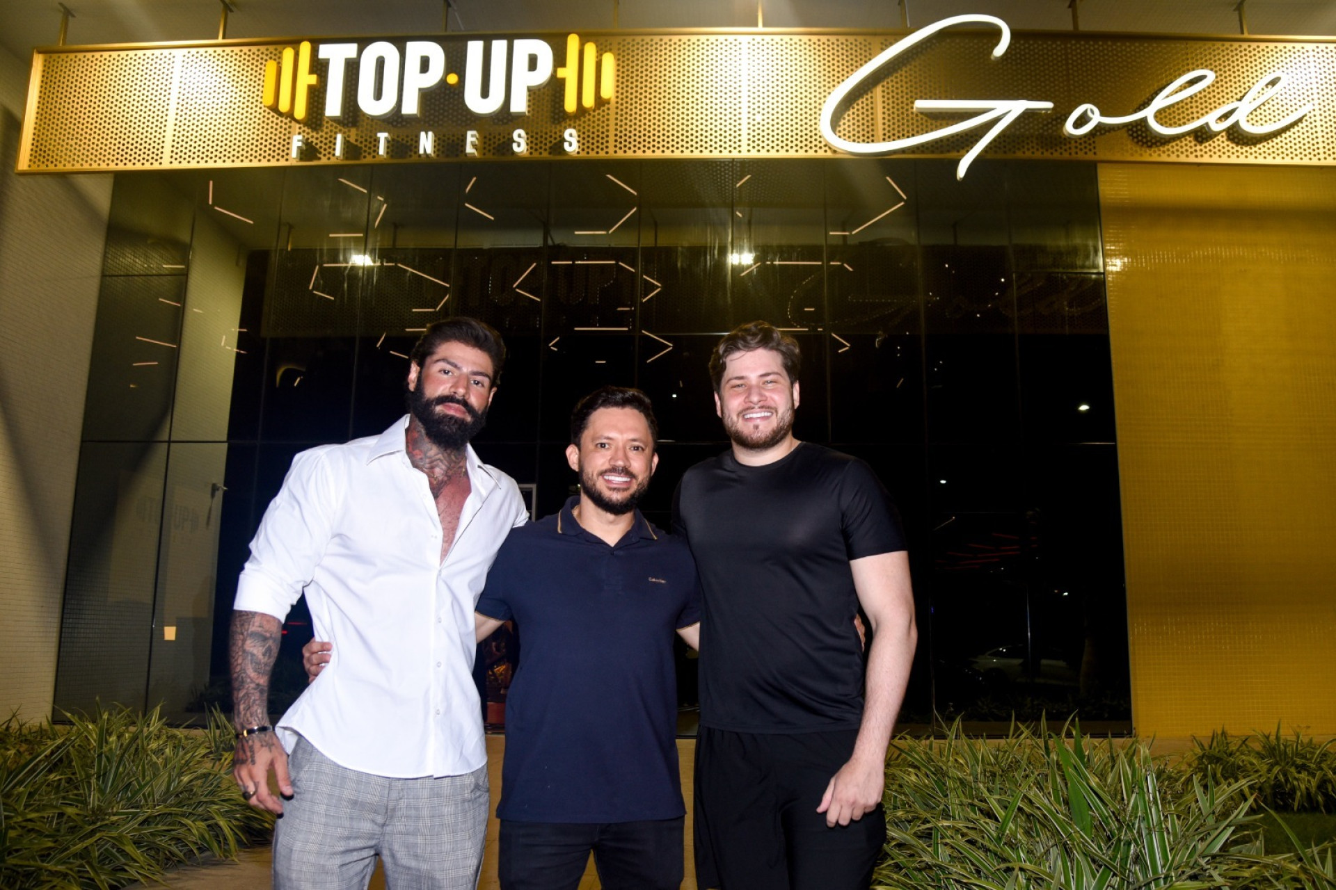 (Foto: Nayana Melo)Helielery Araujo, Apollo Barros e Luís Victor