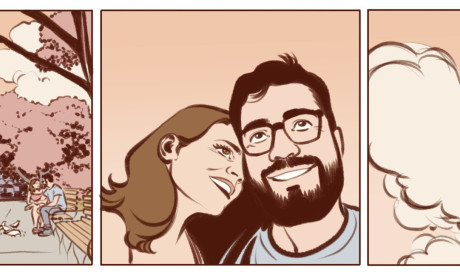 Tirinha Desenho Vivo de Daniel Brandão de 23/01/202