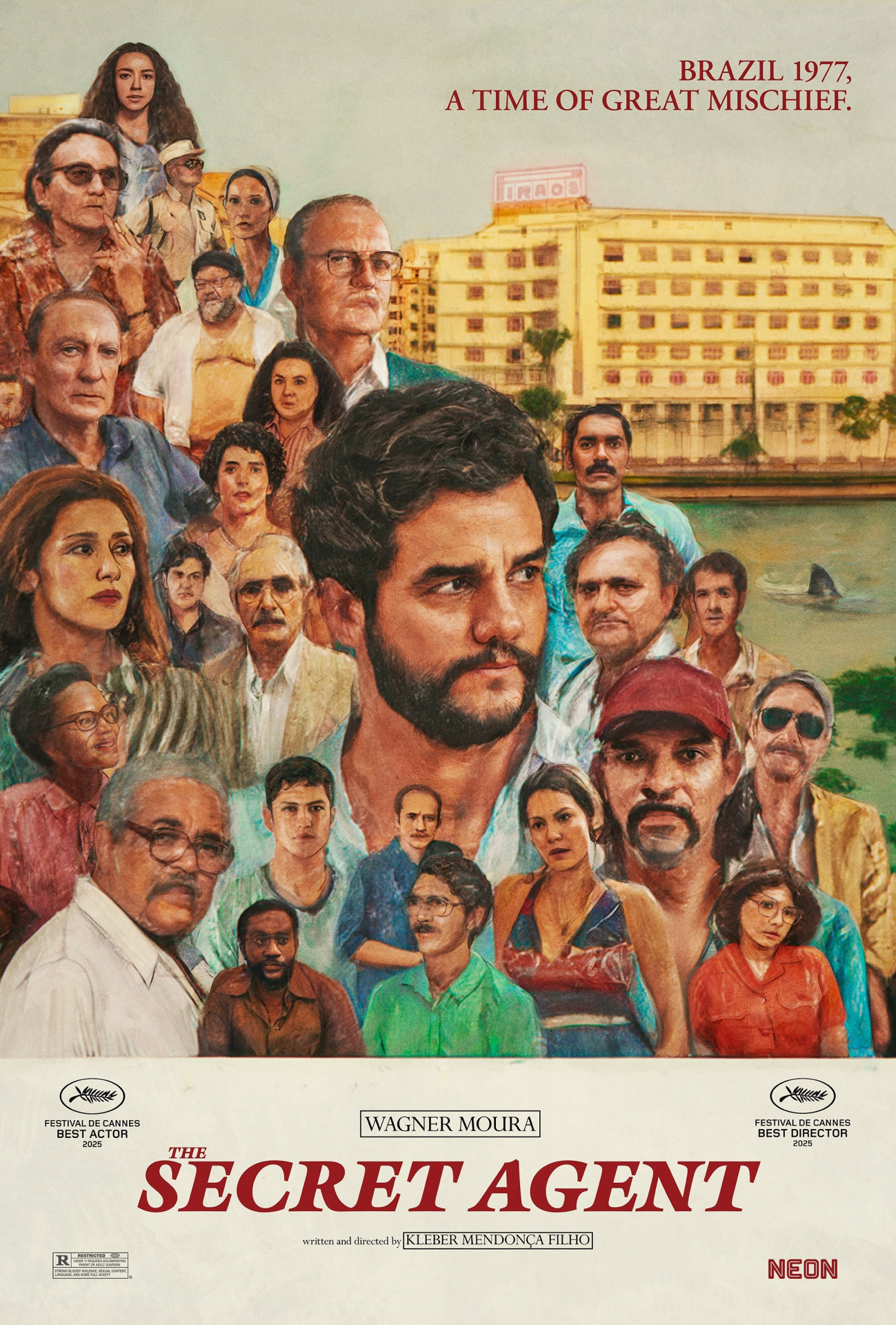 Cartaz internacional de divulgação do filme 