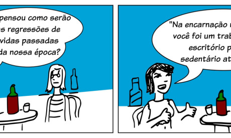 Tirinha Tem Alguem Ai do dia 27/01/2026