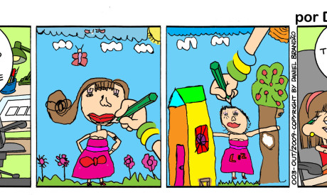 Tirinha Liz, de Daniel Brandão, do dia 02/02/2026