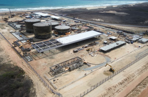 Obras do parque de tancagem do Pecém, conduzidas pela Dislub Equador