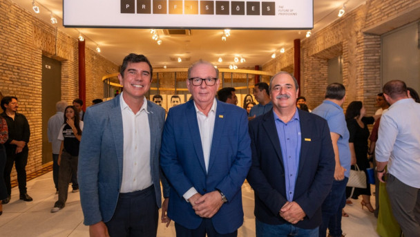 Paulo M&oacute;i, Ricardo Cavalcante e Paulo Andr&eacute; Holanda (Foto: Laura Guerreiro/SFIEC/DIVULGA&Ccedil;&Atilde;O )