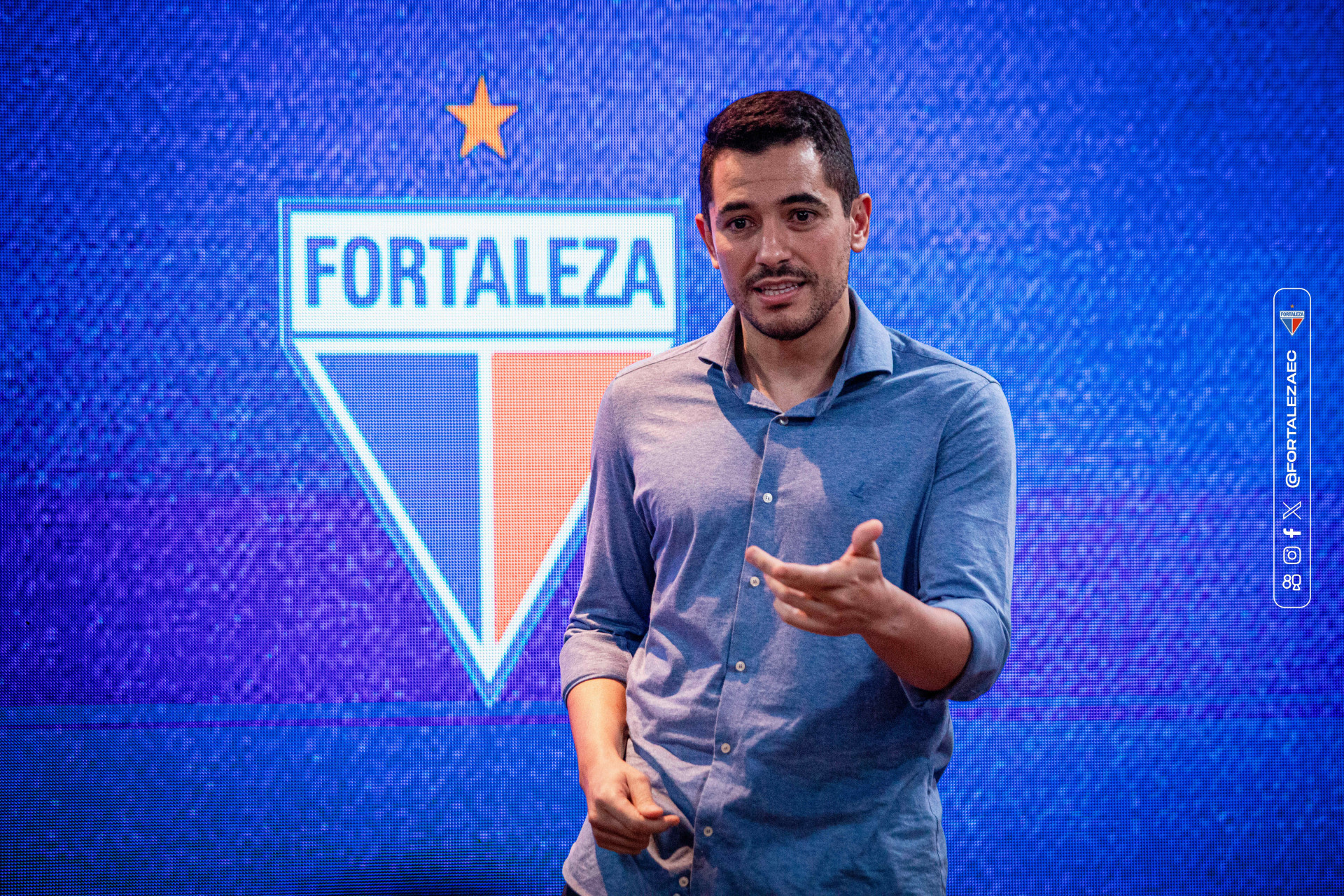 Pedro Martins, CEO da SAF do Fortaleza, representou o clube no Conselho Técnico da Série B (Foto: Leonardo Moreira/Fortaleza EC)