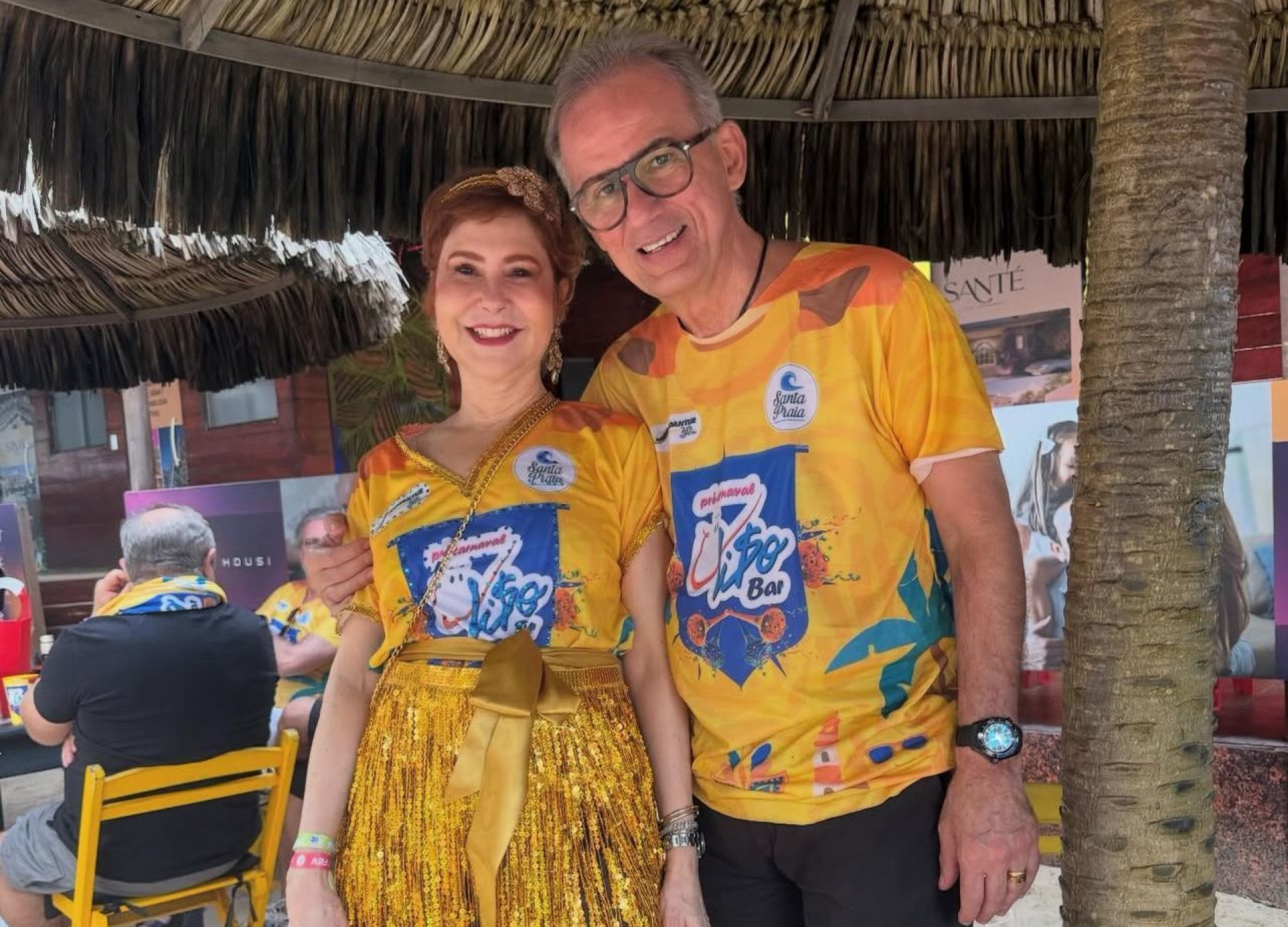 (Foto: Martinha assunção/ acervo pessoal )Paula e Auriz Barreira 