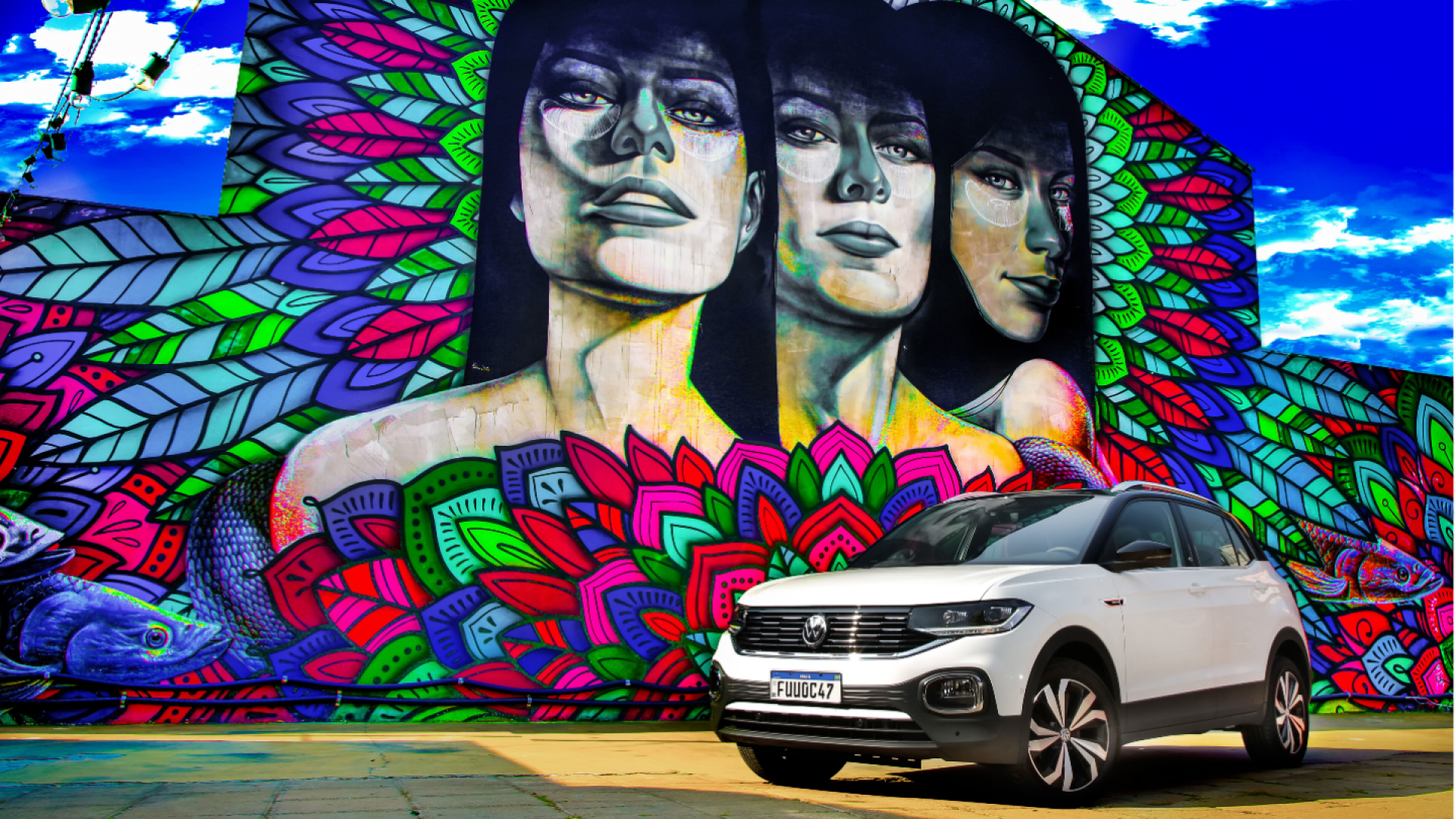 Linha 2021 do T‑Cross tem preços a partir de R$ 91.660 (Foto: DIVULGAÇÃO)