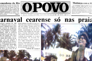 Na década de 1980, Carnaval passou por Avenida da Universidade, Beira Mar, Duque de Caxias, Praia de Iracema. Sem lugar, sem tradição e sem se consolidar, a festa da classe média migrou definitivamente para as praias