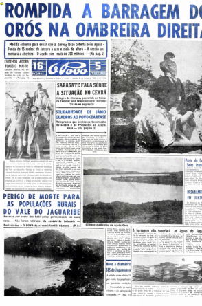 O POVO  de 26 de março de 1960(Foto: DATA.DOC O POVO)