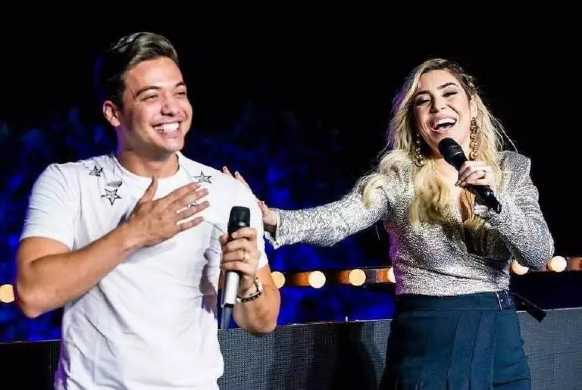 Wesley Safadão saiu em defesa da cantora Naiara Azevedo no Twitter. O cantor aproveitou ainda para alfinetar Rodrigo Mussi. (Foto: Divulgação)