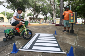 Ciclofaixa de Lazer na Cidade da Criança