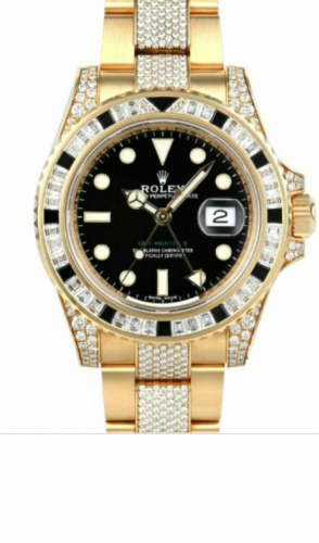 Como este relógio de ouro e diamantes de mais de 600 mil dólares.