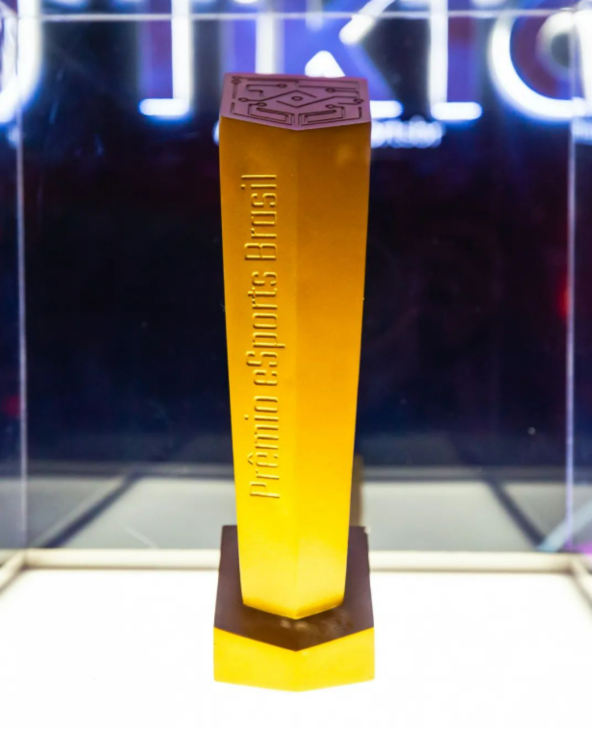 Troféu do Prêmio eSports Brasil(Foto: Prêmio eSports Brasil / Divulgação)