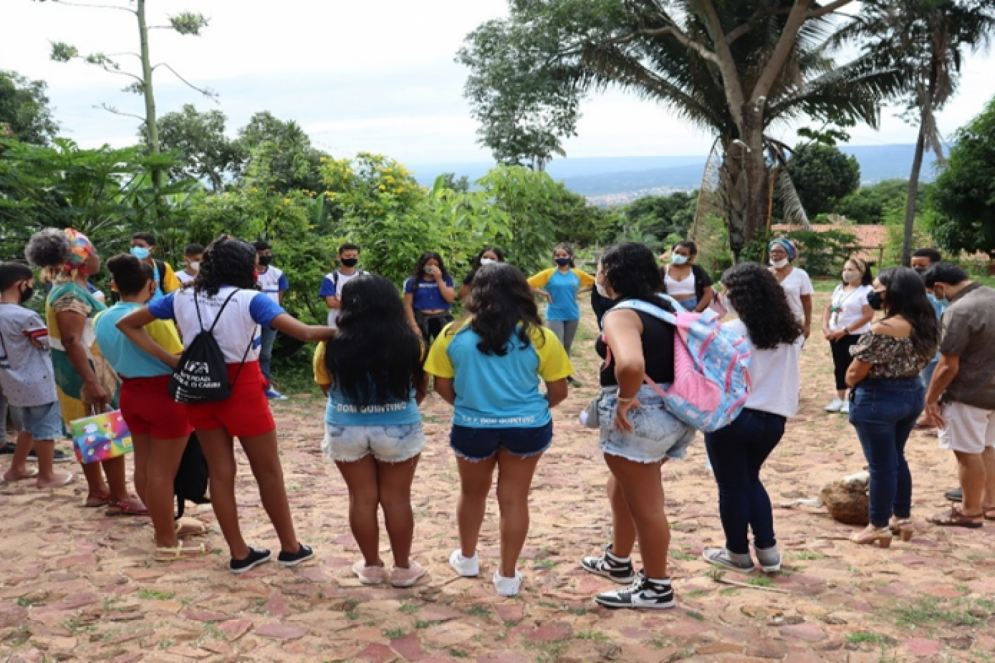 Percursos urbanos no Território Criativo do Gesso foram uma das etapas da metodologia do projeto(Foto: Cícera Nunes)