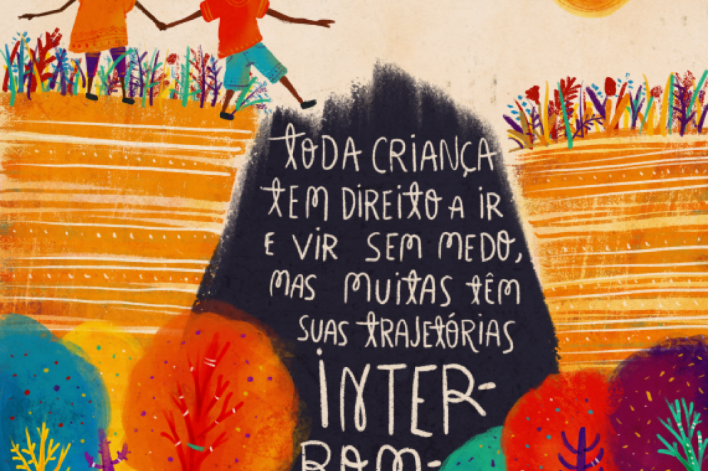 Por um mundo onde cada criança negra seja reconhecida em sua potencialidade e tenha a chance de se desenvolver plenamente com seus direitos garantidos