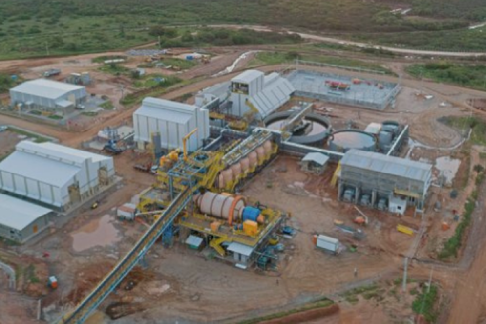 A planta de beneficiamento da MVV abriga equipamentos dos processos de britagem, moagem, flotação e filtragem(Foto: Ministério de Minas e Energia/Divulgação)