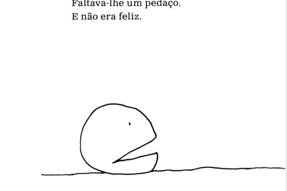 Ilustração de "A parte que falta", de Shel Silverstein(Foto: Divulgação)