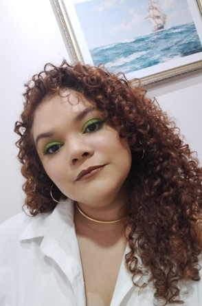 Tamires Marinho, psicanalista decolonial, e mestranda em Antropologia UFC/Unilab.(Foto: Tamires Marinho/Acervo pessoal)