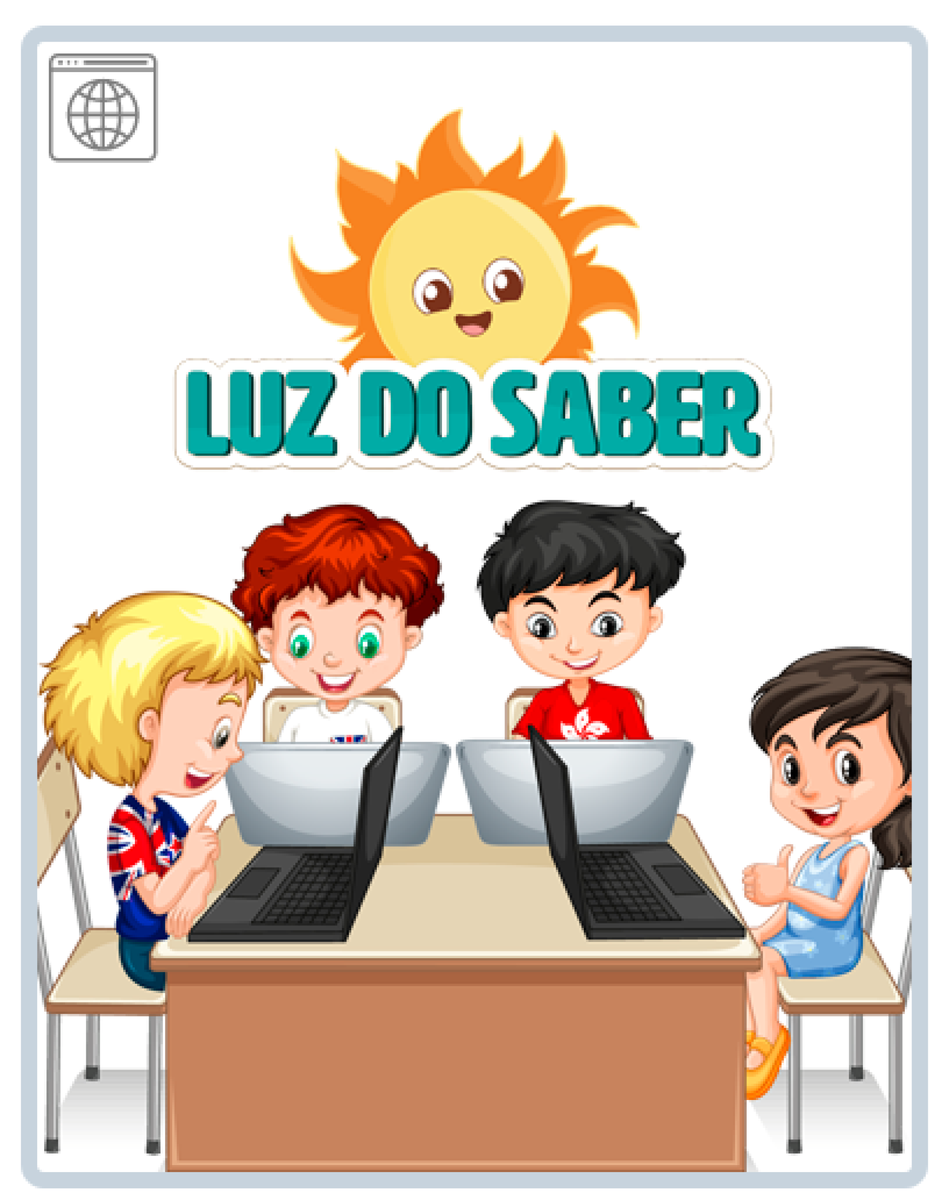 Luz do Saber é um portal educacional gratuito com atividades online, jogos e aplicações voltadas para o desenvolvimento da escrita(Foto: Luz do Saber / Reprodução)