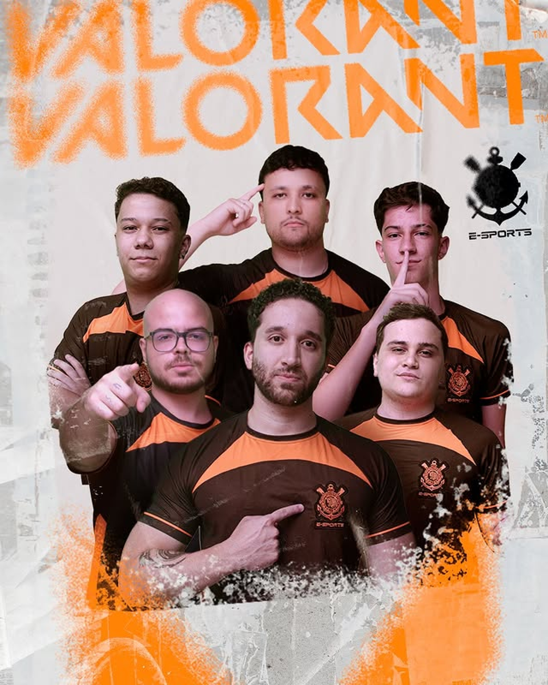 Jogadores chegam ao Timão para disputar o primeiro Split do Valorant Challengers Brazil 2025 (VCB 2025)(Foto: Corinthians Esports)