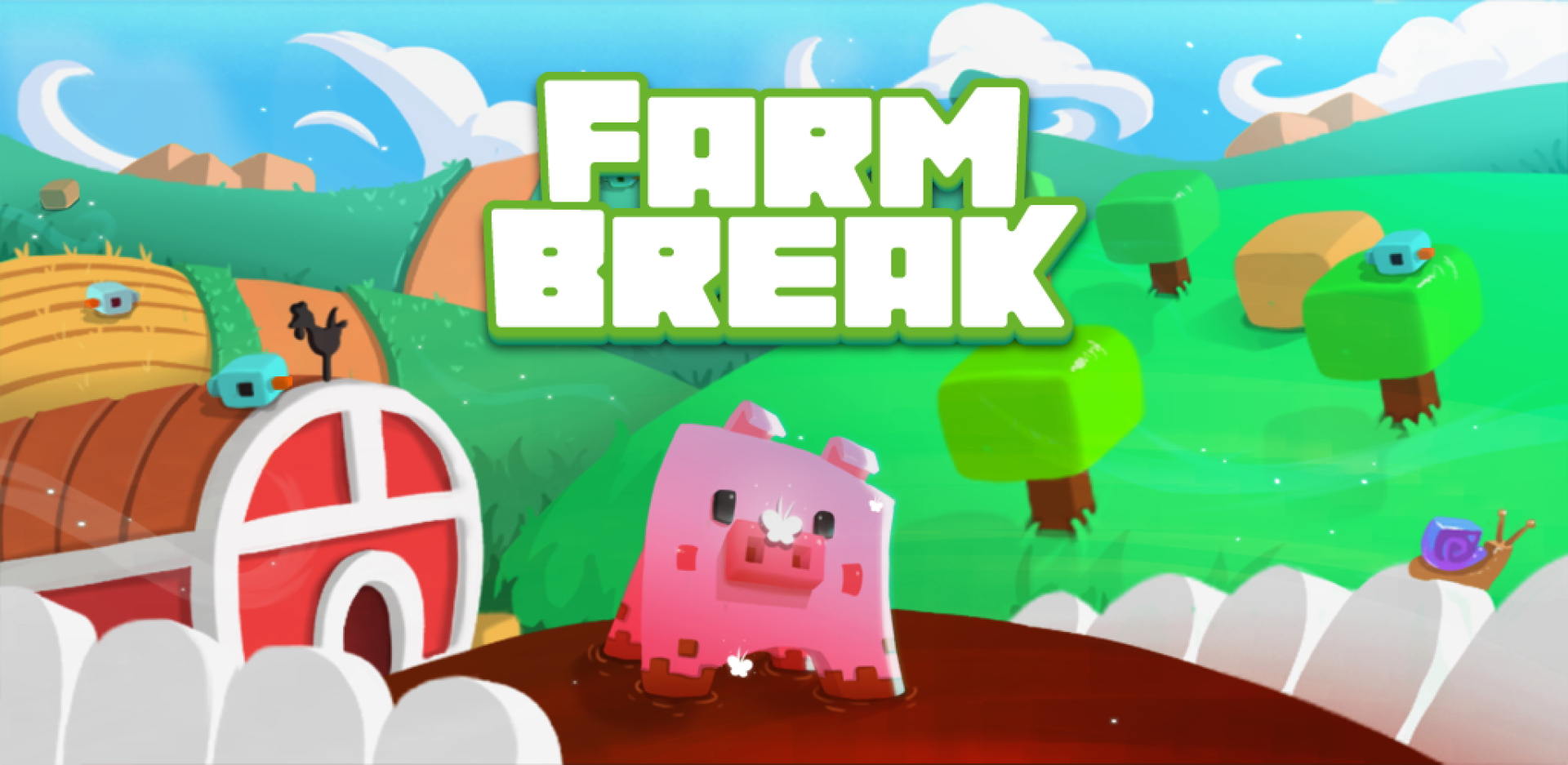 Criado em 48 horas, projeto mistura humor, crítica social e estética acessível. Votação popular pode impulsionar o game e fortalecer a cena de produção de jogos independente no Ceará (Foto: Farm Break / Reprodução)
