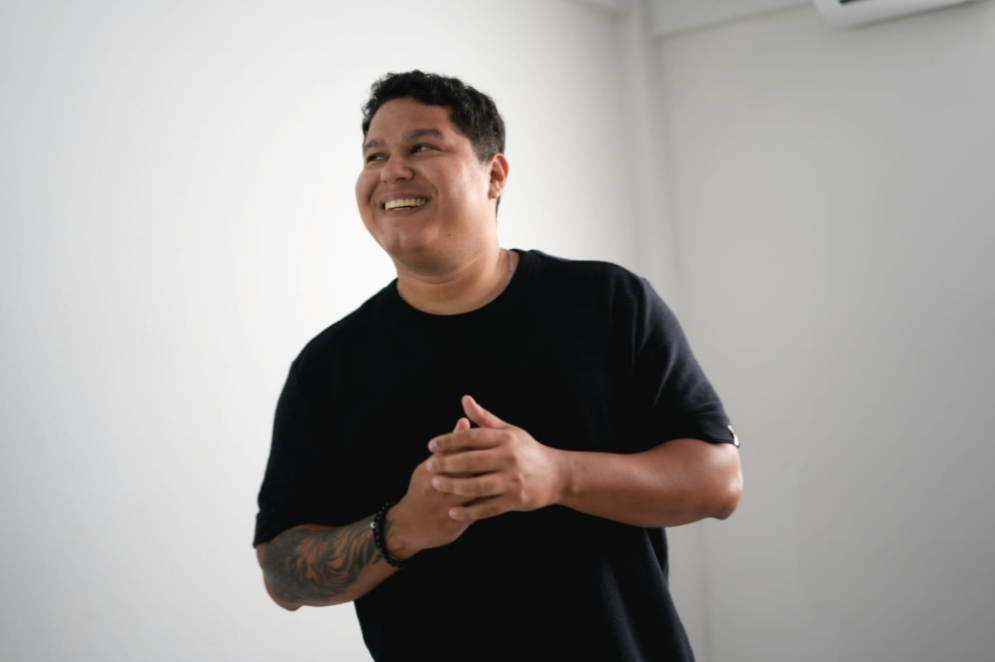 Vinicius Lima é um dos criadores de Farm Break, tendo atuado como game designer, produtor e sound designer no projeto(Foto: Arquivo pessoal)