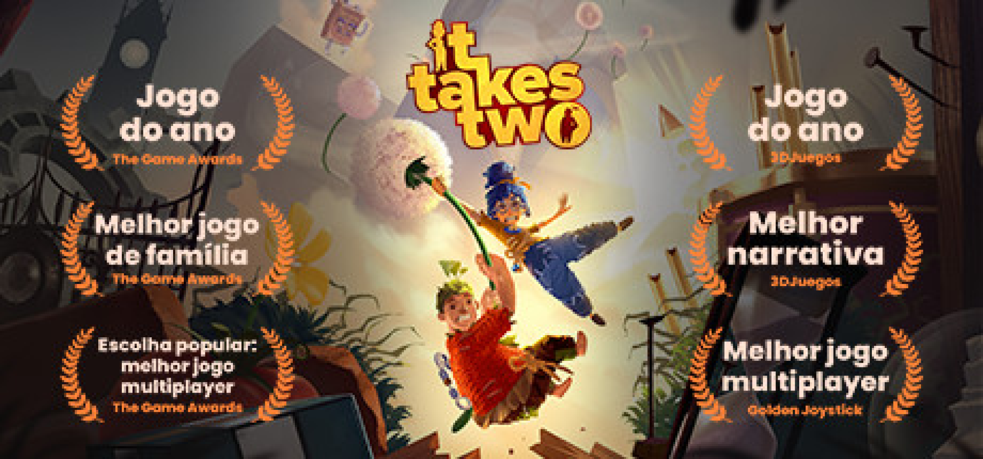 O jogo It Takes Two foi desenvolvido pela Hazelight Studios(Foto: It Takes Two / Hazelight Studios)