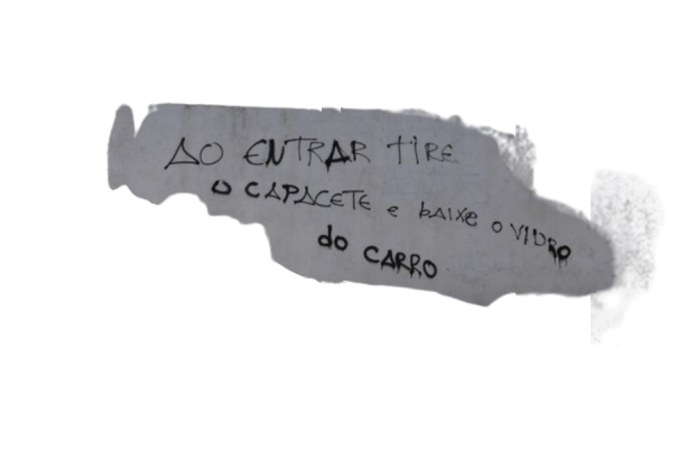 Pichação de facção em Fortaleza(Foto: O POVO)