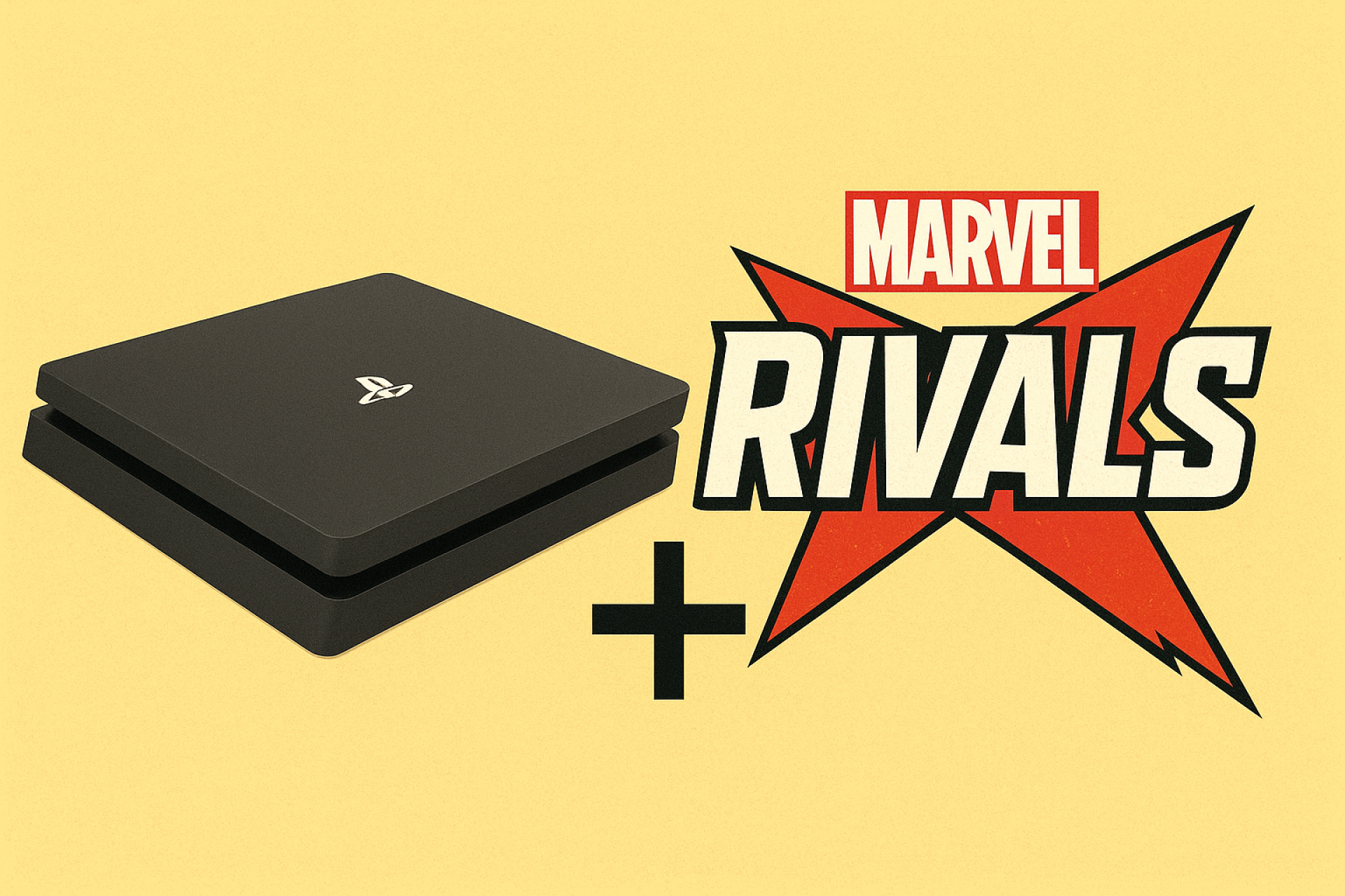 Segundo rumor publicado no perfil Playstation Game Size, o jogo Marvel Rivals estaria chegando também para PS4 em um futuro próximo (Foto: Imagem gerada por inteligencia artificial)
