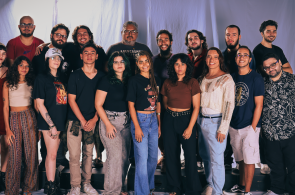 Jovens realizadores da 15ª edição da Mostra Unifor de Cinema