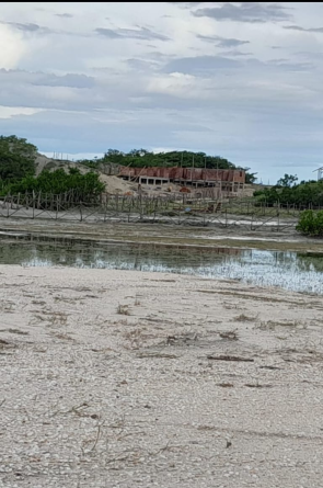 Registro de constru&ccedil;&atilde;o em &aacute;rea ambientalmente sens&iacute;vel de Tatajuba(Foto: Acervo pessoal/Fonte an&ocirc;nima)
