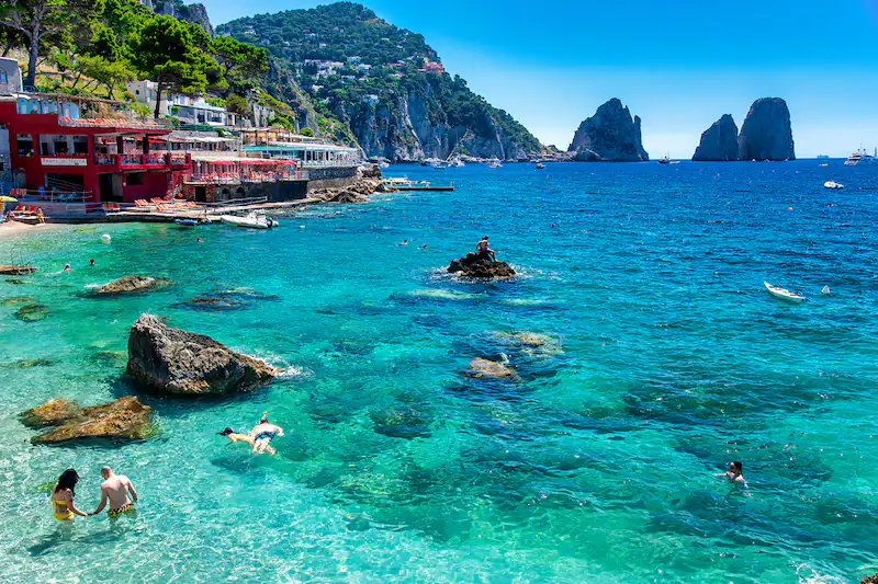 Capri, na Itália  (Foto: divulgação )