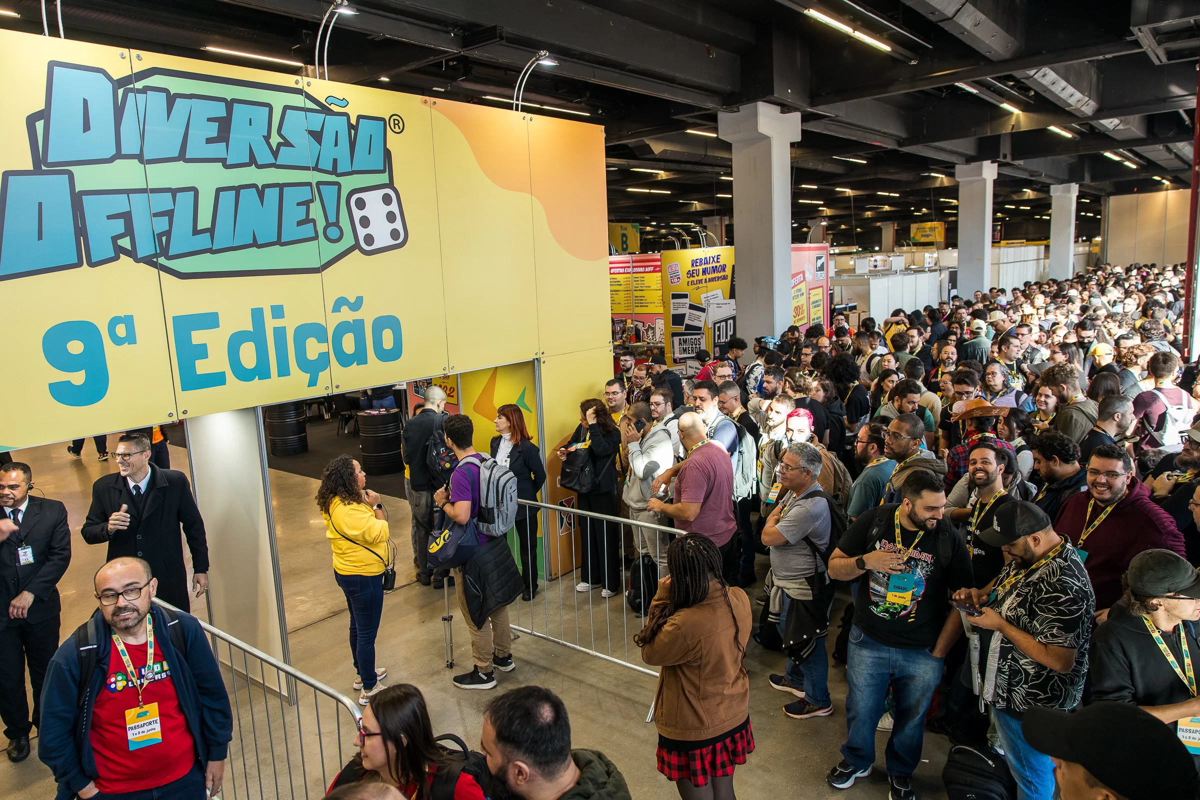 O Diversão Offline (Doff) é um evento que reúne em São Paulo entusiastas de jogos analógicos, editoras de boardgames e criadores de conteúdo. Em 2024, o evento realizou sua nona edição(Foto: Divulgação/ Diversão Offline)